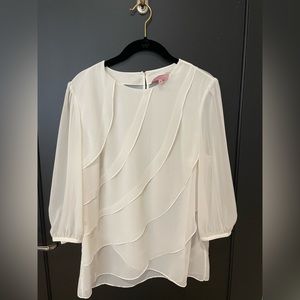 Ted Baker ruffle blouse size 4
